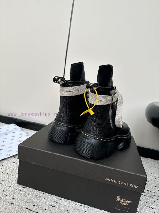 Rickowens x Dr. Martens Co branded 24 New Strap Thick Bottom Height Boosting Martin BootsThec4vtgx2b - Image 6