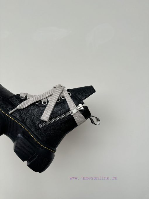 Rickowens x Dr. Martens Co branded 24 New Strap Thick Bottom Height Boosting Martin BootsThec4vtgx2b - Image 8