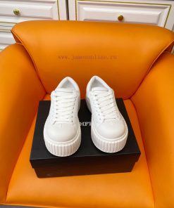 . SMFK China-Chic Tide 24ss, the latest popular cross flower big head thick soled derby shoenqtaa998