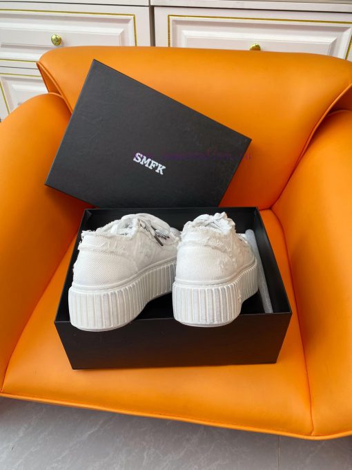 SMFK China-Chic Tide 24ss, the latest popular cross flower big head thick soled derby shoes,7sv4e1nn - Image 10
