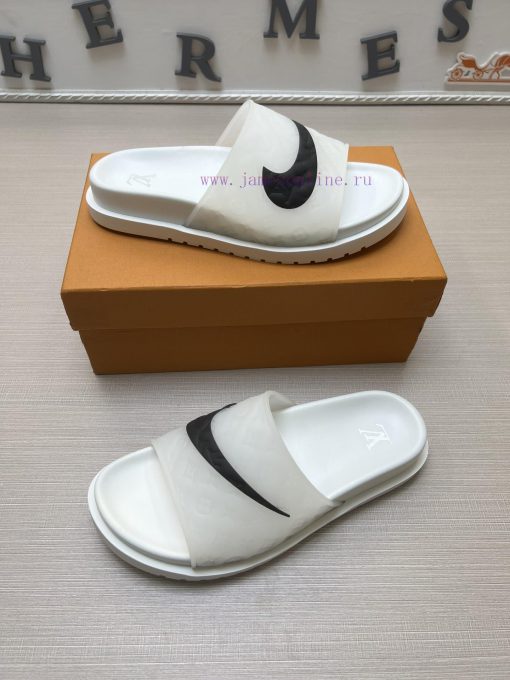 LOUIS VUITTON LV official website's popular men's Velcro slippers are available for sale sim6hgrmvg3 - Image 5