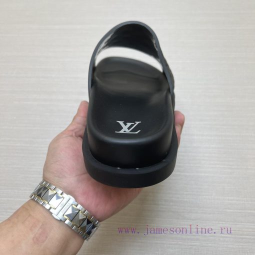 LOUIS VUITTON LV official website's popular men's Velcro slippers are available for sale simy1k7re4y - Image 8