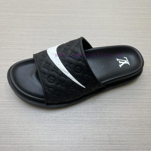 LOUIS VUITTON LV official website's popular men's Velcro slippers are available for sale simy1k7re4y - Image 9