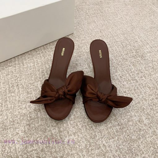 Neous24 new butterfly bow high-heeled sandals ️ Treasure from the UK ️ A niche brand with peeu5bwhvb