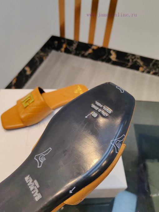 Out, Balmain 2024 Spring/Summer Fashion Flat SlippersBrand Balmain 𝘽𝙖𝙡𝙢𝙖𝙞𝙣 by French fashion2gap4yr2 - Image 7