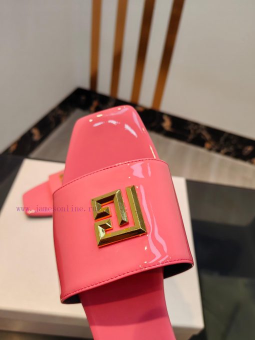 Out, Balmain 2024 Spring/Summer Fashion Flat SlippersBrand Balmain 𝘽𝙖𝙡𝙢𝙖𝙞𝙣 by French fashioncamauxs0 - Image 5