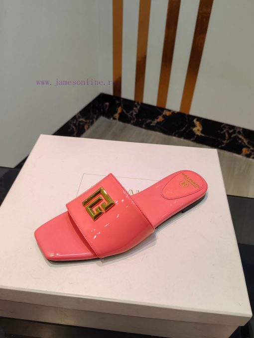 Out, Balmain 2024 Spring/Summer Fashion Flat SlippersBrand Balmain 𝘽𝙖𝙡𝙢𝙖𝙞𝙣 by French fashioncamauxs0 - Image 10