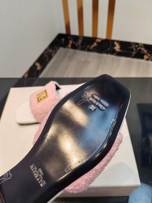 Balmain 2024 Spring/Summer Fashion Flat SlippersBrand Balmain 𝘽𝙖𝙡𝙢𝙖𝙞𝙣 by French fashion desie4ccpubv - Image 7