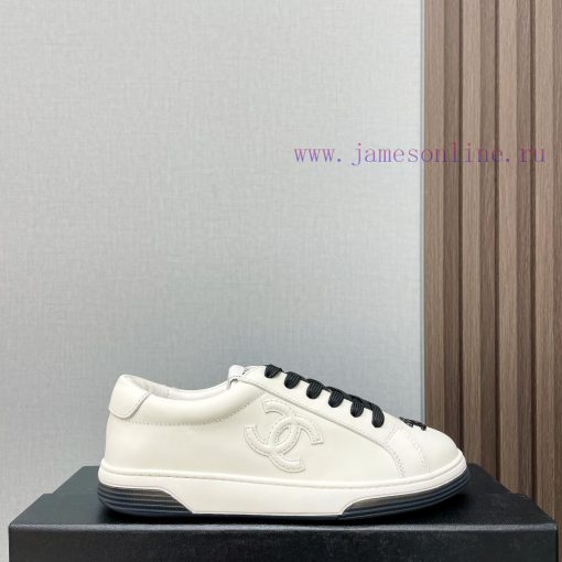Top tierChanel C Home 2024 vs Spring/Summer Hot Leisure SeriesChanel white shoes casual shoedlp5jfht - Image 6