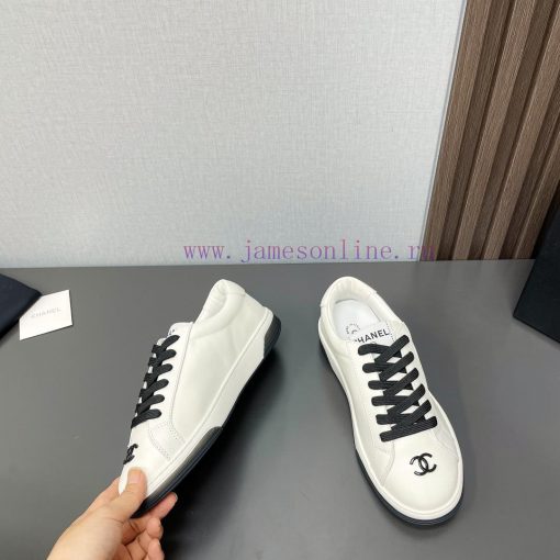 Top tierChanel C Home 2024 vs Spring/Summer Hot Leisure SeriesChanel white shoes casual shoedlp5jfht - Image 7
