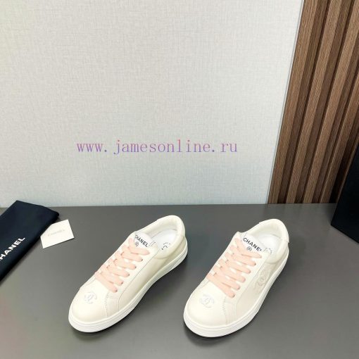 Top tierChanel C Home 2024 vs Spring/Summer Hot Leisure SeriesChanel white shoes casual shoejsmga0n2 - Image 4