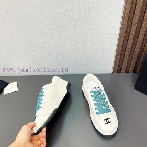 Top tierChanel C Home 2024 vs Spring/Summer Hot Leisure SeriesChanel white shoes casual shoe9a9aym30 - Image 7