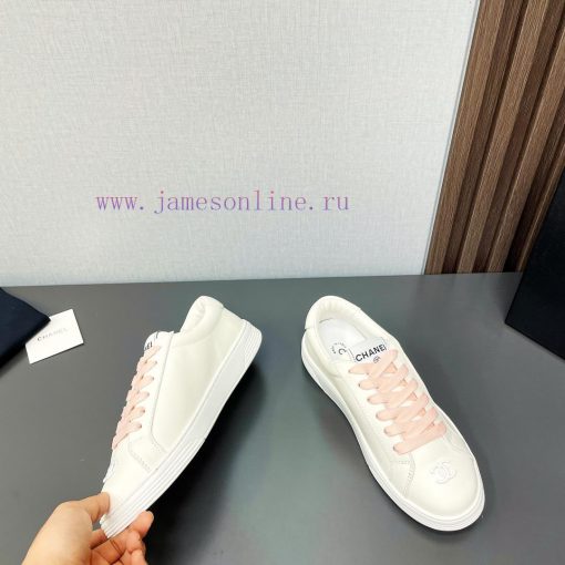 Top tierChanel C Home 2024 vs Spring/Summer Hot Leisure SeriesChanel white shoes casual shoejsmga0n2 - Image 7
