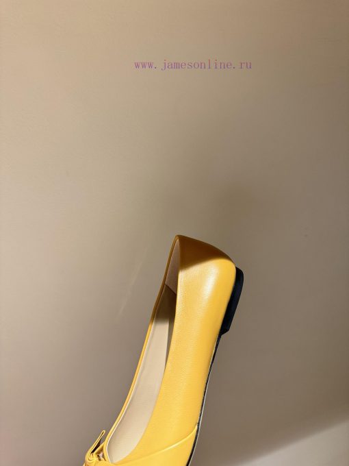 FERRAGAM * 24/Early Spring New Ferragamo Flat Single Shoes, this year's hot bow paired with c6d7iao2 - Image 7