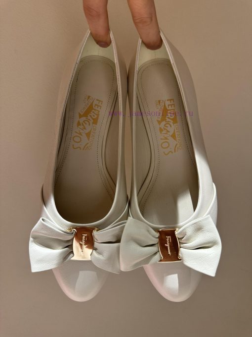 FERRAGAM * 24/Early Spring New Ferragamo Flat Single Shoes, this year's hot bow paired with q4cxq52v - Image 11