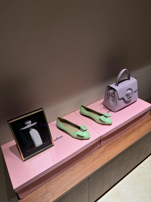 FERRAGAM * 24/Early Spring New Ferragamo Flat Single Shoes, this year's hot bow paired with hjfncqve - Image 2