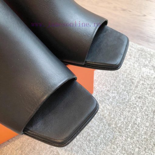 Hermes...  6cm flat bottomed slippers2024 New Products+Explosive SeriesGenuine leather outso1c0lyj80 - Image 5