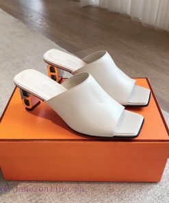 Hermes...  6cm flat bottomed slippers2024 New Products+Explosive SeriesGenuine leather outsotfqfqk45