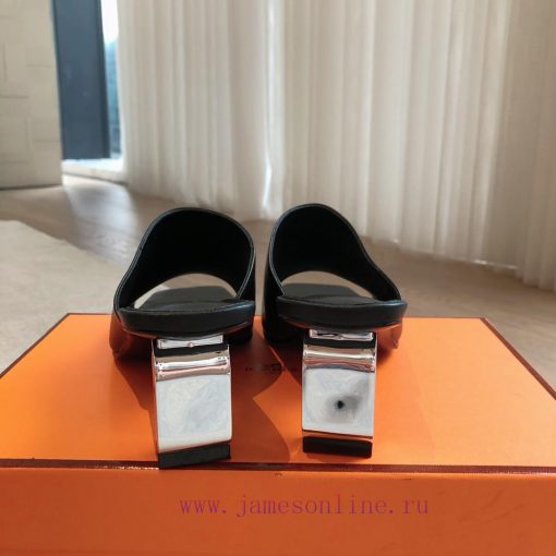 Hermes...  6cm flat bottomed slippers2024 New Products+Explosive SeriesGenuine leather outso1c0lyj80 - Image 7