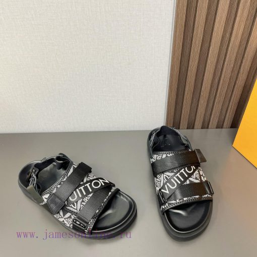 Top tierL * V Donkey 2024vs Summer Latest Wang Fried Sandals SeriesRound toe heel strap cooljoxsdk7j - Image 3