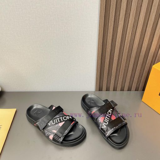 Top tierL * V Donkey 2024vs Summer Latest Wang Fried Sandals SeriesRound headed lazy person li70wdam - Image 3