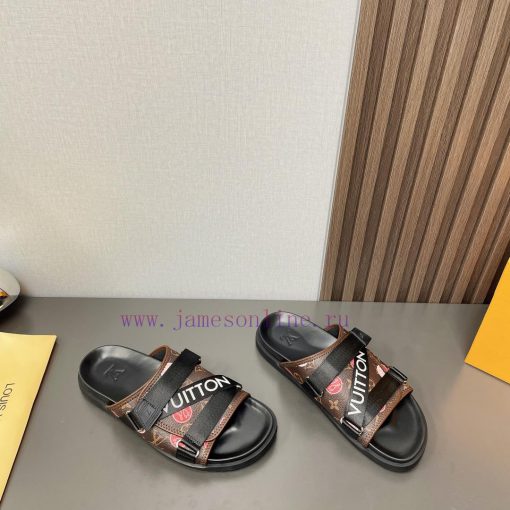 Top tierL * V Donkey 2024vs Summer Latest Wang Fried Sandals SeriesRound headed lazy person zig78ecs - Image 3