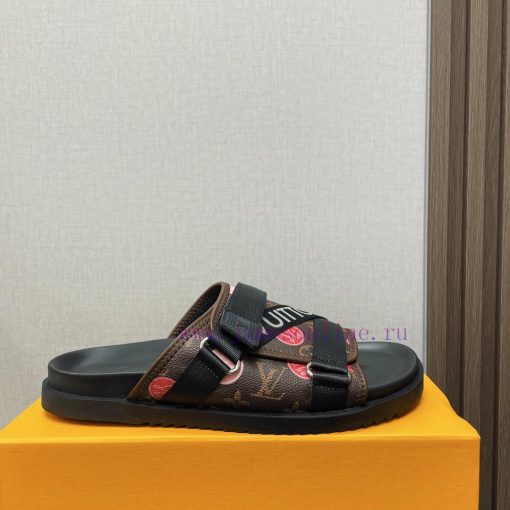 Top tierL * V Donkey 2024vs Summer Latest Wang Fried Sandals SeriesRound headed lazy person zig78ecs - Image 5