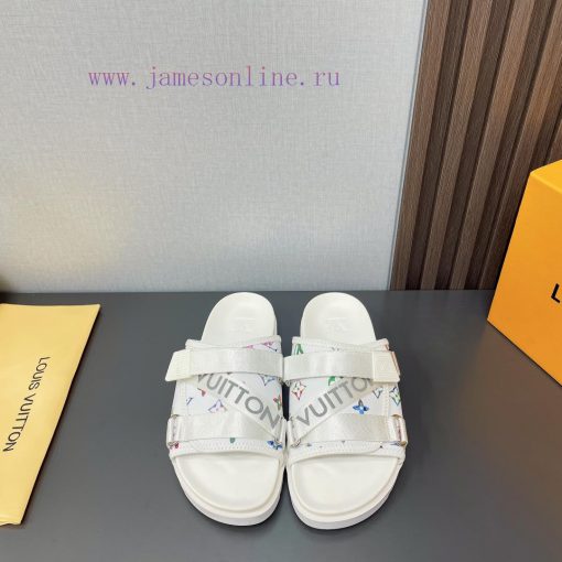 Top tierL * V Donkey 2024vs Summer Latest Wang Fried Sandals SeriesRound headed lazy person iinj6z26 - Image 2