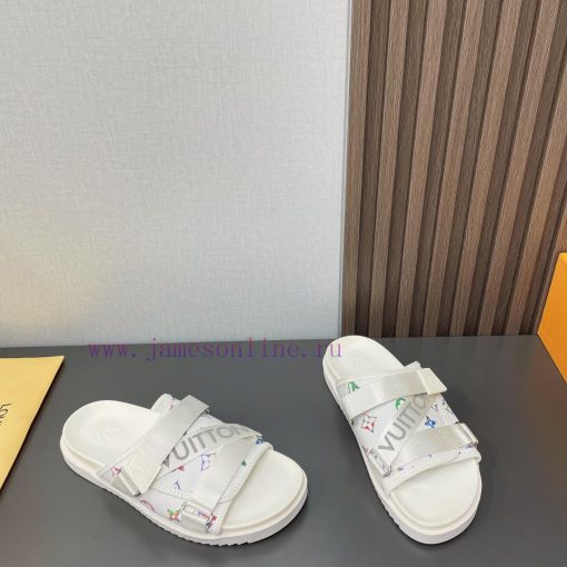 Top tierL * V Donkey 2024vs Summer Latest Wang Fried Sandals SeriesRound headed lazy person iinj6z26 - Image 3