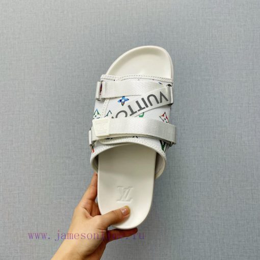 Top tierL * V Donkey 2024vs Summer Latest Wang Fried Sandals SeriesRound headed lazy person iinj6z26 - Image 6
