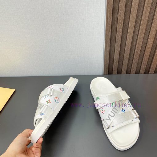 Top tierL * V Donkey 2024vs Summer Latest Wang Fried Sandals SeriesRound headed lazy person iinj6z26 - Image 8