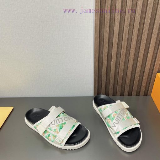 Top tierL * V Donkey 2024vs Summer Latest Wang Fried Sandals SeriesRound headed lazy person w7m05fcg - Image 3