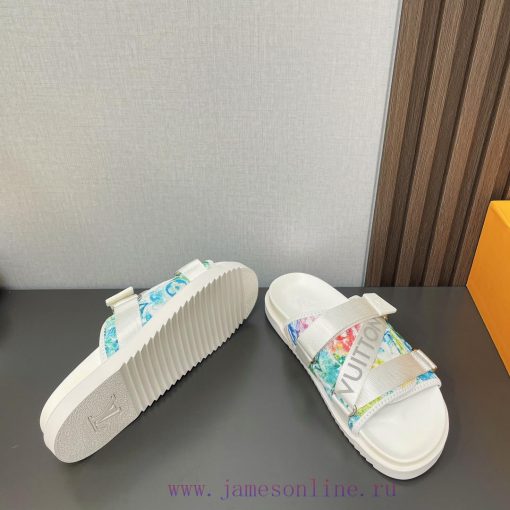 Top tierL * V Donkey 2024vs Summer Latest Wang Fried Sandals SeriesRound headed lazy person soswnjr9 - Image 10
