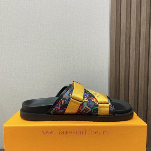 Top tierL * V Donkey 2024vs Summer Latest Wang Fried Sandals SeriesRound headed lazy person axvqplyy - Image 5