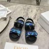 New color top of the line 2024 summer blockbuster super Dior D Home 2024 New Velcro Sandals jw95dqwx