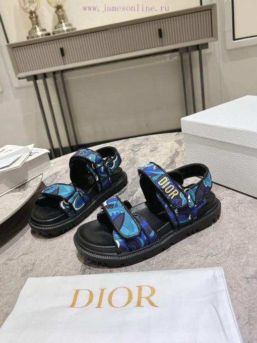 New color top of the line 2024 summer blockbuster super Dior D Home 2024 New Velcro Sandals jw95dqwx - Image 4