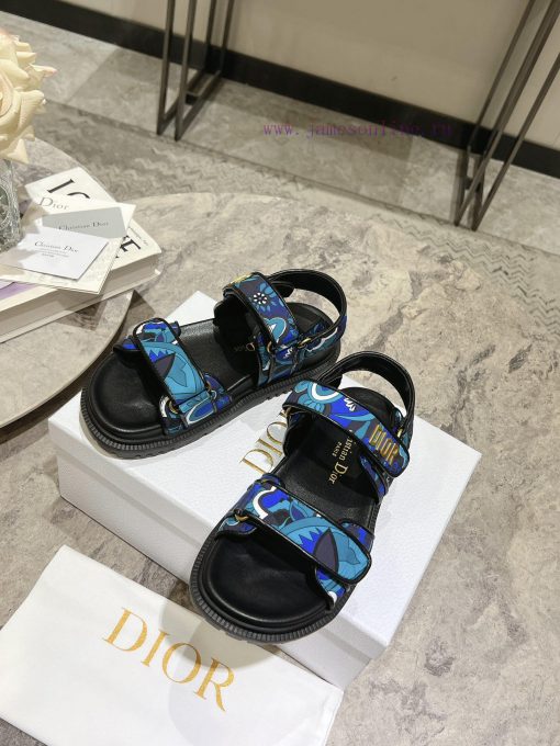New color top of the line 2024 summer blockbuster super Dior D Home 2024 New Velcro Sandals jw95dqwx - Image 6