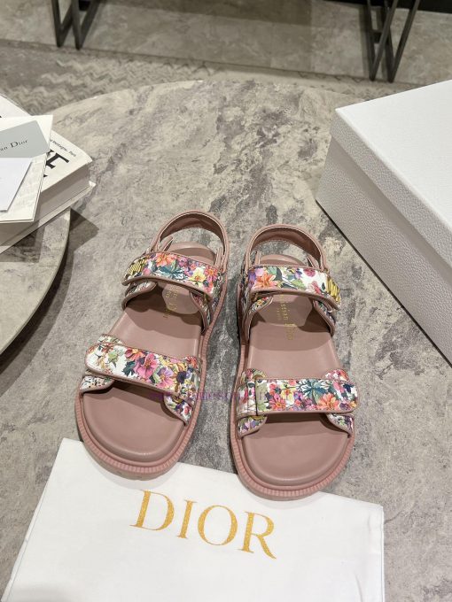 New color top of the line 2024 summer blockbuster super Dior D Home 2024 New Velcro Sandals 1qjb7mta