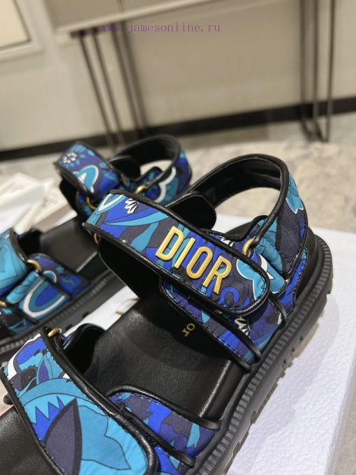 New color top of the line 2024 summer blockbuster super Dior D Home 2024 New Velcro Sandals jw95dqwx - Image 8