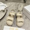 New color top of the line 2024 summer blockbuster super Dior D Home 2024 New Velcro Sandals 4o02ua2b