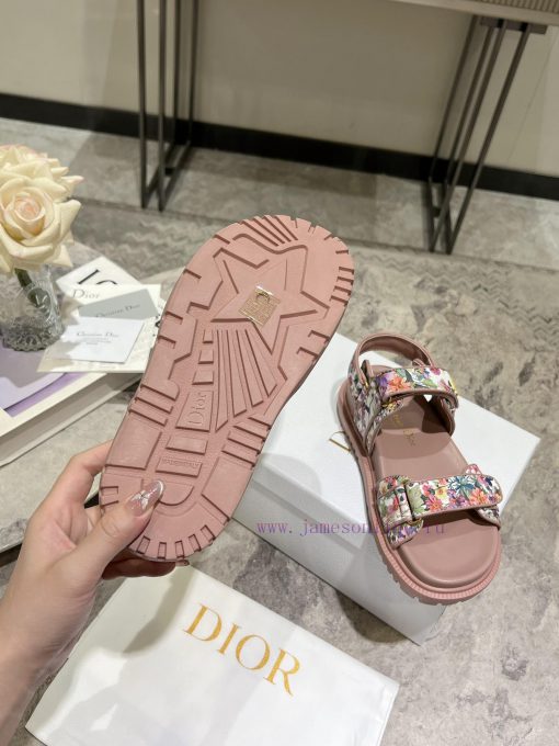 New color top of the line 2024 summer blockbuster super Dior D Home 2024 New Velcro Sandals 1qjb7mta - Image 8