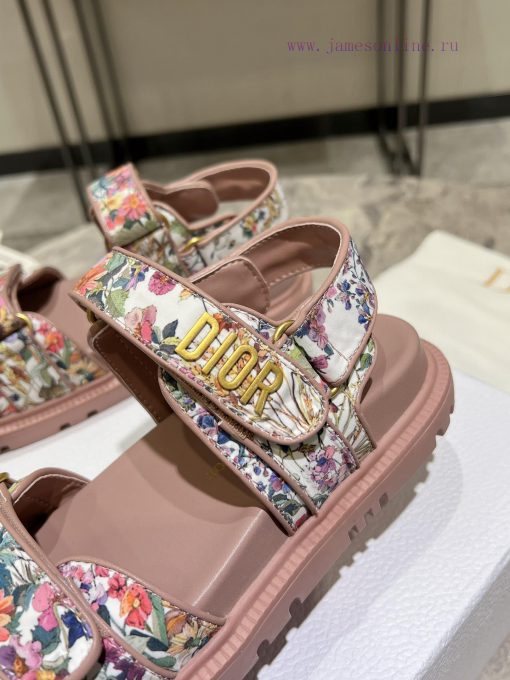 New color top of the line 2024 summer blockbuster super Dior D Home 2024 New Velcro Sandals 1qjb7mta - Image 9