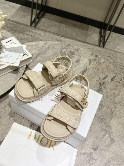 New color top of the line 2024 summer blockbuster super Dior D Home 2024 New Velcro Sandals 4o02ua2b - Image 6