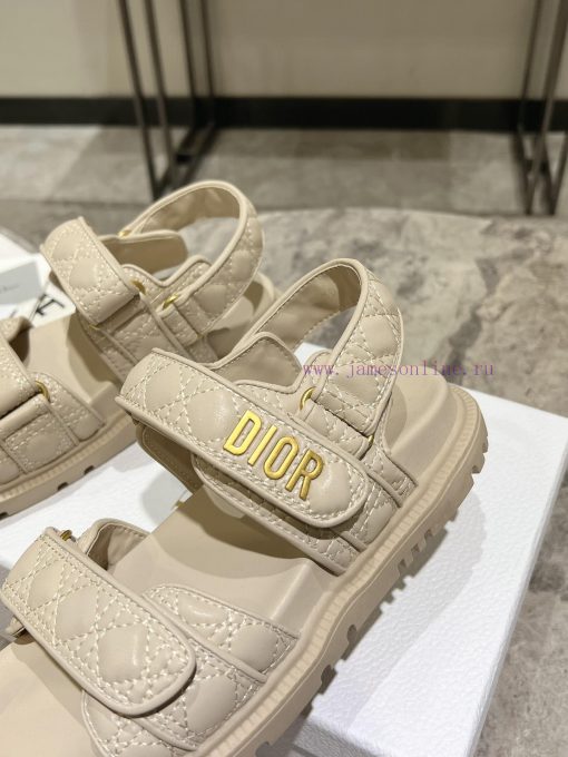 New color top of the line 2024 summer blockbuster super Dior D Home 2024 New Velcro Sandals 4o02ua2b - Image 8