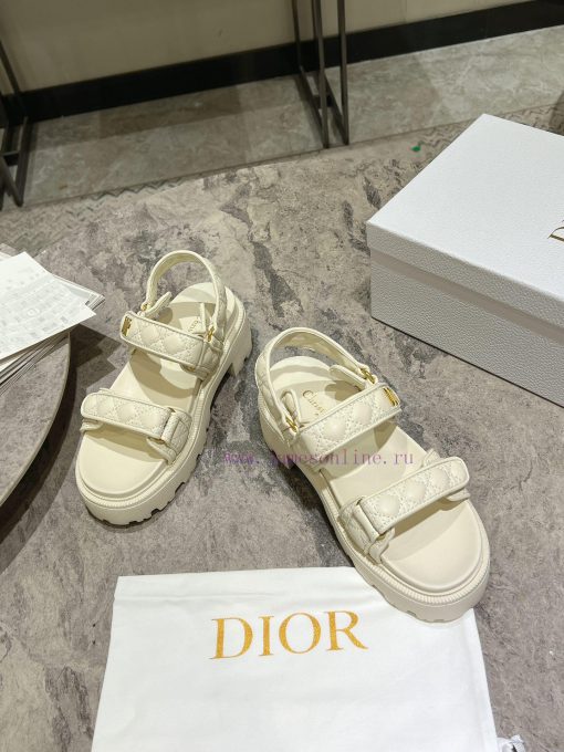 New color top of the line 2024 summer blockbuster super Dior D Home 2024 New Velcro Sandals i6himfh6 - Image 3