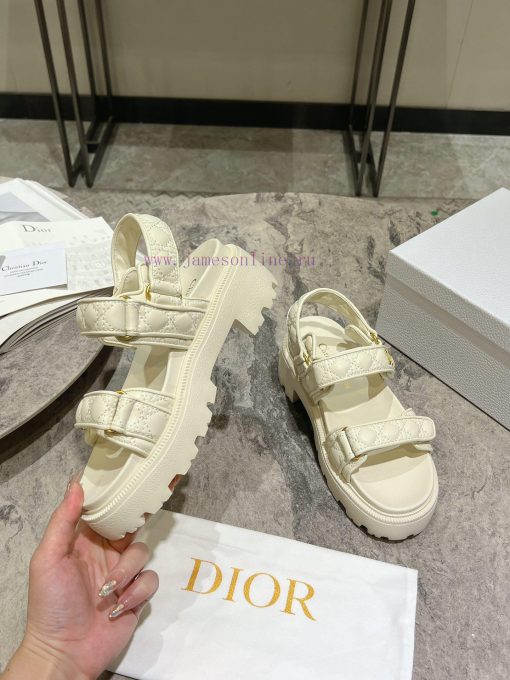 New color top of the line 2024 summer blockbuster super Dior D Home 2024 New Velcro Sandals i6himfh6 - Image 4