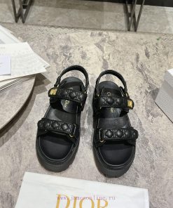 New color top of the line 2024 summer blockbuster super Dior D Home 2024 New Velcro Sandals joapen4v