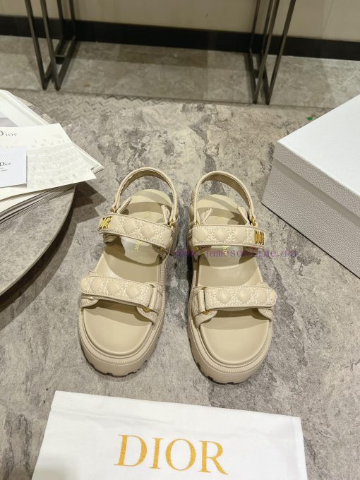 New color top of the line 2024 summer blockbuster super Dior D Home 2024 New Velcro Sandals d7hu6scx - Image 2