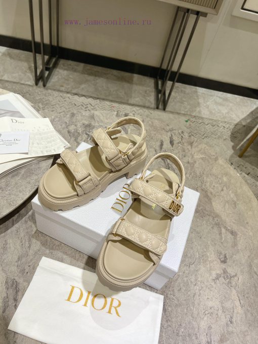 New color top of the line 2024 summer blockbuster super Dior D Home 2024 New Velcro Sandals d7hu6scx - Image 5