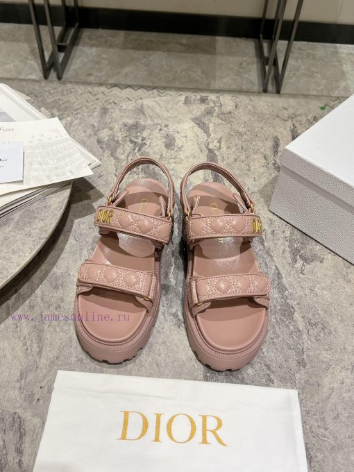 New color top of the line 2024 summer blockbuster super Dior D Home 2024 New Velcro Sandals oesm8l5b - Image 2